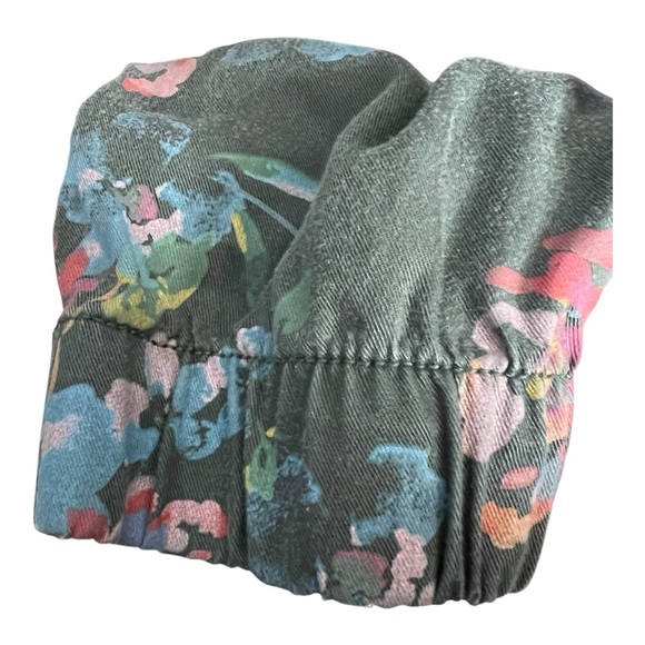 Nicole Miller jogger style floral pants - Picture 6 of 7